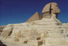 Closer view of the Sphinx