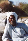 A felucca driver in Aswan