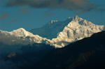 Mt. Kanchenjunga in Sikkim 