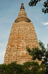 The temple's central tower is 54 m high. 