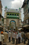 Tomb of Khwaja Muin-ud-din Chishti, a Sufi saint who came to Ajmer from Persia in 1192