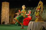 During the annual Mamallapuram dance festival