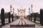 Bibi-ka-Maqbara, or the poor man's Taj Mahal. Built by Aurangzeb in imitation of the Taj Mahal for his favorite wife.