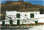 Decorated house outside Granada